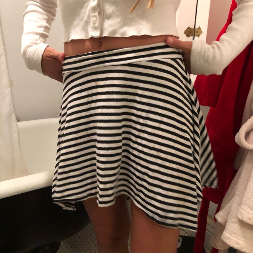 Lily Bleu striped skirt